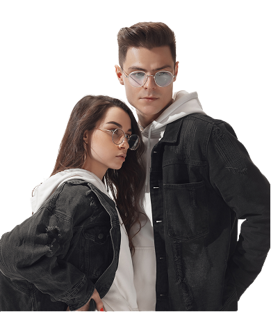 Fashion models showcasing style and clothing